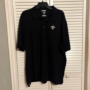 Cutter & Buck Black Polo with Embroidered Logo